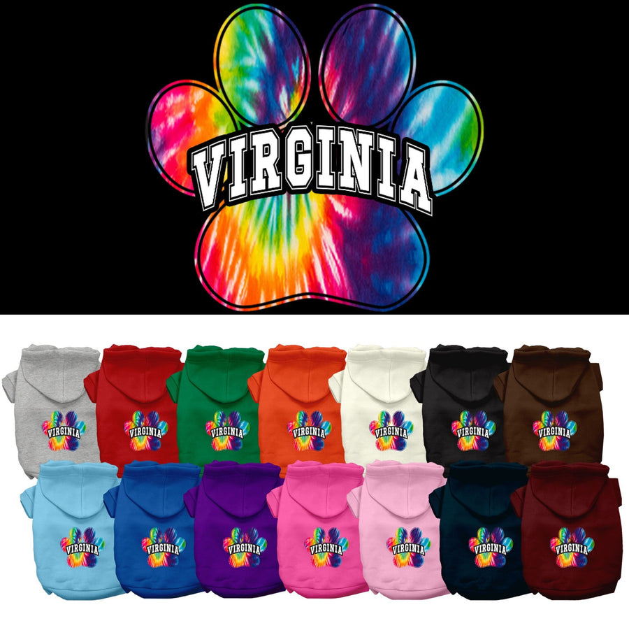 Pet Dog & Cat Screen Printed Hoodie for Medium to Large Pets (Sizes 2XL-6XL),