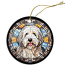 Old English Sheepdog Jewelry - Stained Glass Style Necklaces, Earrings and more!