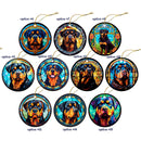 Rottweiler Jewelry - Stained Glass Style Necklaces, Earrings and more!