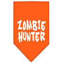 Halloween Pet and Dog Bandana Screen Printed, "Zombie Hunter"