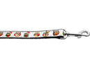 Christmas Pet Dog & Cat Nylon Collar or Leash, "Snowy Owls"