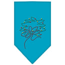 Christmas Pet and Dog Bandana Rhinestone, "Wreath"