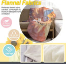 Personalized Wizard Owl Flannel Blanket: Enchanted Castle Fleece Throw, Soft Custom Name Gift Bird