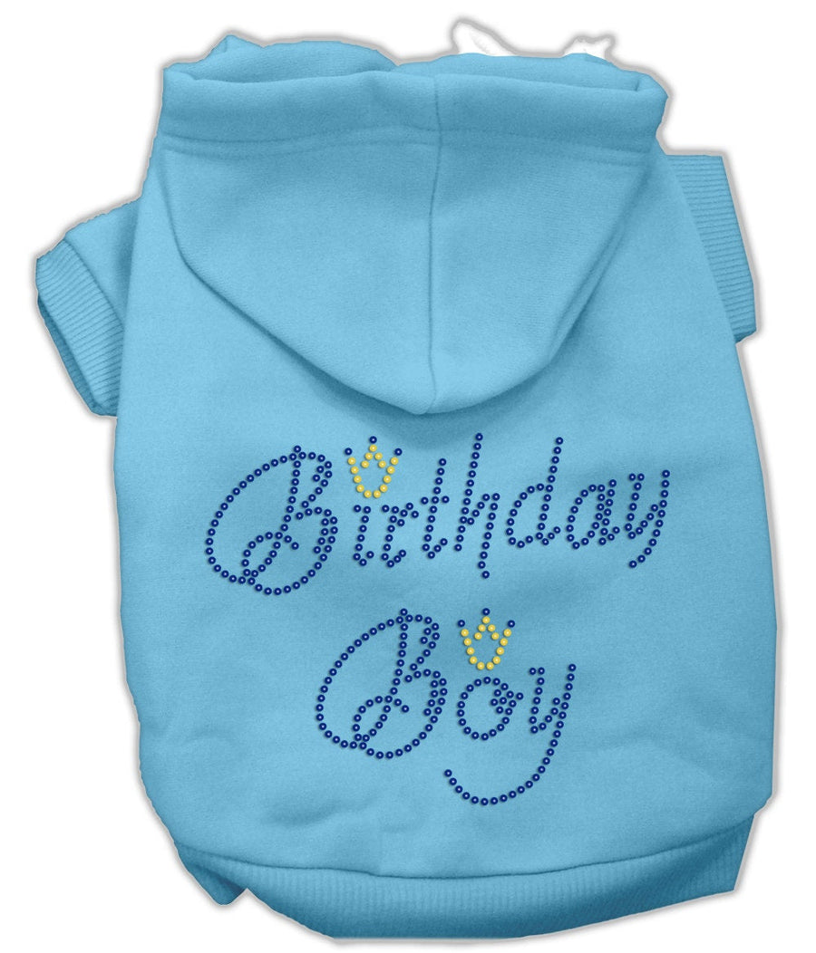 Birthday Pet Dog & Cat Hoodie Rhinestone,