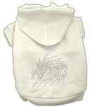 Pet, Dog & Cat Hoodie Rhinestone, "Dragon"