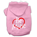 Pet Dog & Cat Hoodie Screen Printed, "Be Mine"