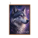 Personalized Mystical Wolf Journal: Galaxy A5 Notebook for Writing, Diary Keepsake