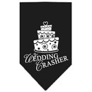 Pet and Dog Bandana Screen Printed, "Wedding Crasher"