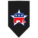 Dog Bandana Screen Printed, "Republican"