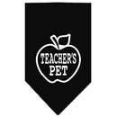 Pet and Dog Bandana Screen Printed, "Teachers Pet"