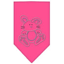 Pet and Dog Bandana Rhinestone, "Bunny"