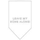 Pet and Dog Bandana Rhinestone, "Leave My Bone Alone"