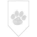 Pet and Dog Bandana Rhinestone, "Paw Clear"