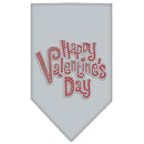 Pet and Dog Bandana Rhinestone, "Happy Valentines Day"