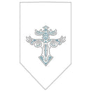 Pet and Dog Bandana Rhinestone, "Warriors Cross"