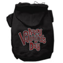 Pet, Dog & Cat Hoodie Rhinestone, "Happy Valentine's Day"