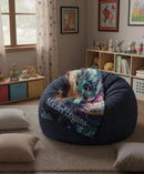 Personalized Dragon Blanket: Magical Flannel Fleece Throw, Super Soft Name Gift
