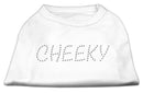Pet Dog & Cat Shirt Rhinestone, "Cheeky"