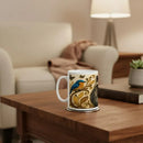 Whimsical Raccoon Mug: Adorable Animal Lover Gift, Hot Chocolate, Coffee Mug, Tea Cup