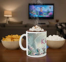 Personalized Unicorn Coffee Mug, Tea Cup: Hot Chocolate Gift for Fantasy Lovers, Name Gift