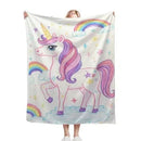 Personalized Picture Photo Blanket: Enchanted Kids Fantasy Fleece Throw