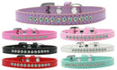 Dog, Puppy & Pet Fashion Collar, "Aurora Borealis Crystal Rimsets"
