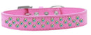 Dog, Puppy & Pet Fashion Collar, "Aurora Borealis Crystal Rimsets Sprinkles"