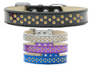 Dog, Puppy & Pet Ice Cream  Collar, "Yellow Crystal Rimsets Sprinkles"
