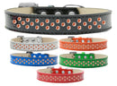 Dog, Puppy & Pet Ice Cream Collar, "Orange Crystal Rimsets Sprinkles"