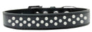 Dog, Puppy & Pet Fashion Collar, "Pearl Rimsets Sprinkles"