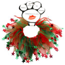 Christmas Pet, Dog and Cat Smoocher Pet Necklace, "Candy Cane Fuzzy, Christmas Bells, Christmas Fuzzy Wuzzy, Christmas Bones or Stars"