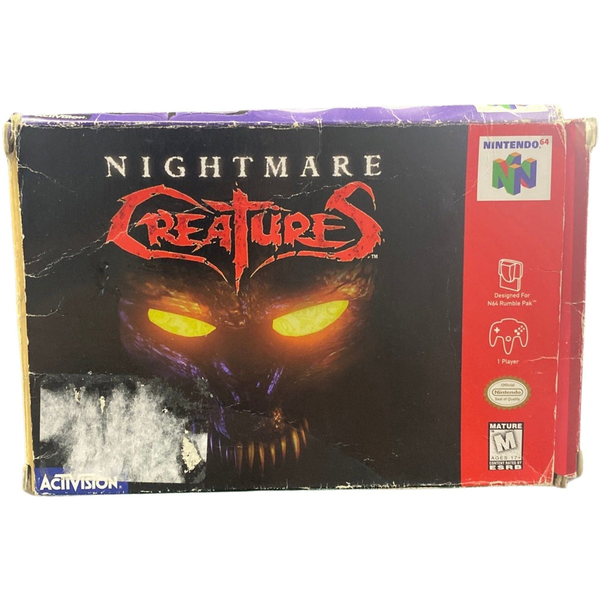 Nightmare Creatures【中古美品・N64北米版】 DCゲーム商品一覧｜kinjoinfo
