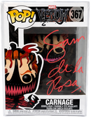 Funko Pop: Marvel -Spiderman Carnage#367 Sam De La Rosa Autographed w/COA
