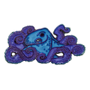 Bubbles the Octopus Enamel Pin