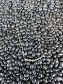 Authentic Silver Pearl Bar Necklace