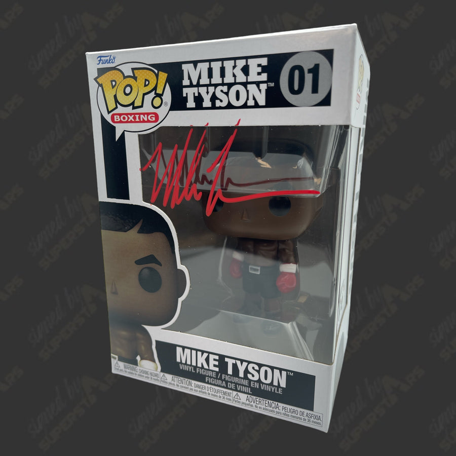 Mike Tyson signed Funko POP Figure #01