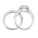 Cubic Zirconia CZ SS Bridal Sterling Silver
