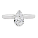 Genuine .50ct Lab Grown Diamond 10KT White Gold
