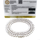 Lab Grown Diamond Tennis Bracelet 14KT White Gold