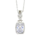Cubic Zirconium Fashion Pendants Sterling Silver