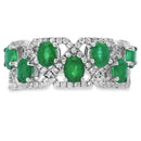 1.82ct Emerald Zircon Ring Sterling Silver
