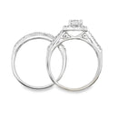 Cubic Zirconia CZ SS Bridal Sterling Silver