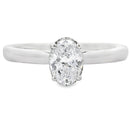 Genuine .50ct Lab Grown Diamond 10KT White Gold