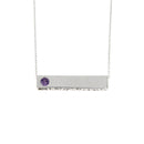 Created Alexandrite Fashion Pendants Sterling Silver