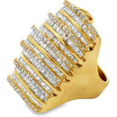 3.25ct Diamond Ring 14KT Yellow Gold
