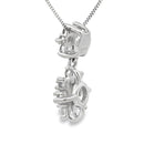 Lab Grown Diamond Fashion Pendants 10KT White Gold