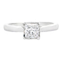 Natural .50ct Lab Grown Diamond 10KT White Gold