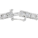 Lab Grown Diamond Tennis Bracelet Sterling Silver