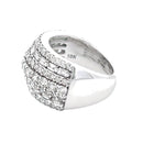 3.00ct Diamond Wedding Band Ring 10KT White Gold