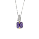 Cubic Zirconium Fashion Pendants Sterling Silver